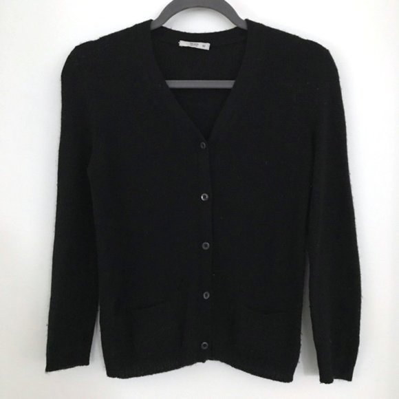 cardigan with elbow patches women's
